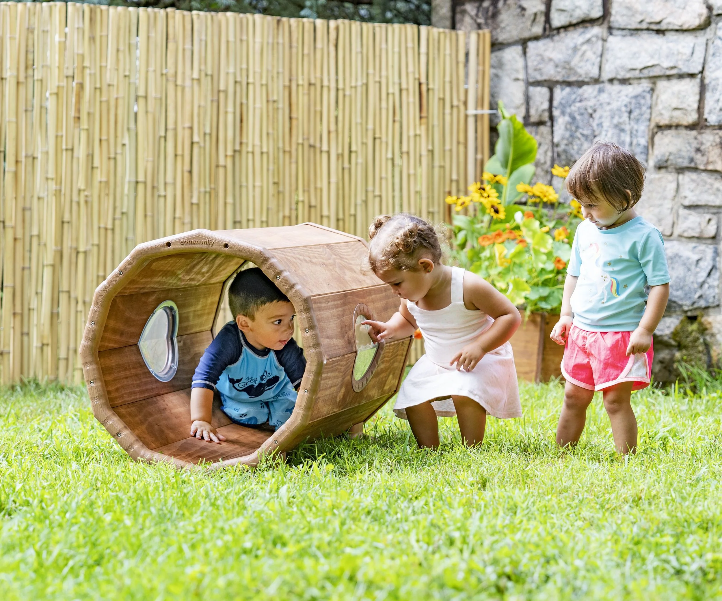 Wooden Tunnel