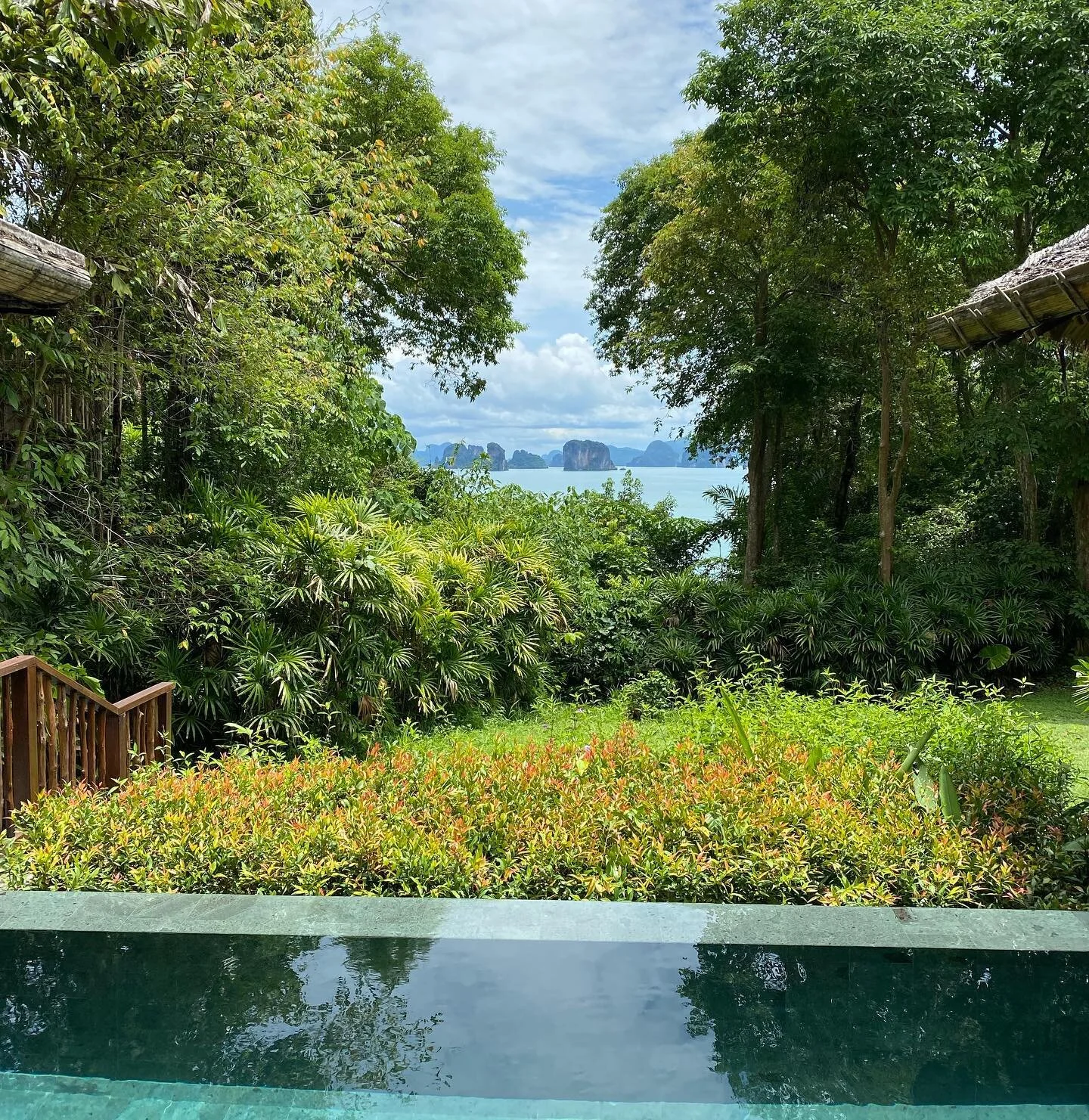 Loving the jungle chic eco friendly vibe at the most relaxing place on earth @sixsensesyaonoi