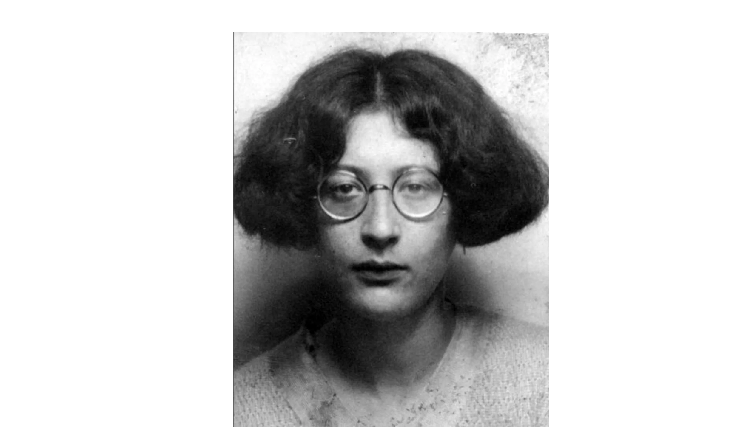 When things appear no longer manageable — Simone Weil&nbsp;