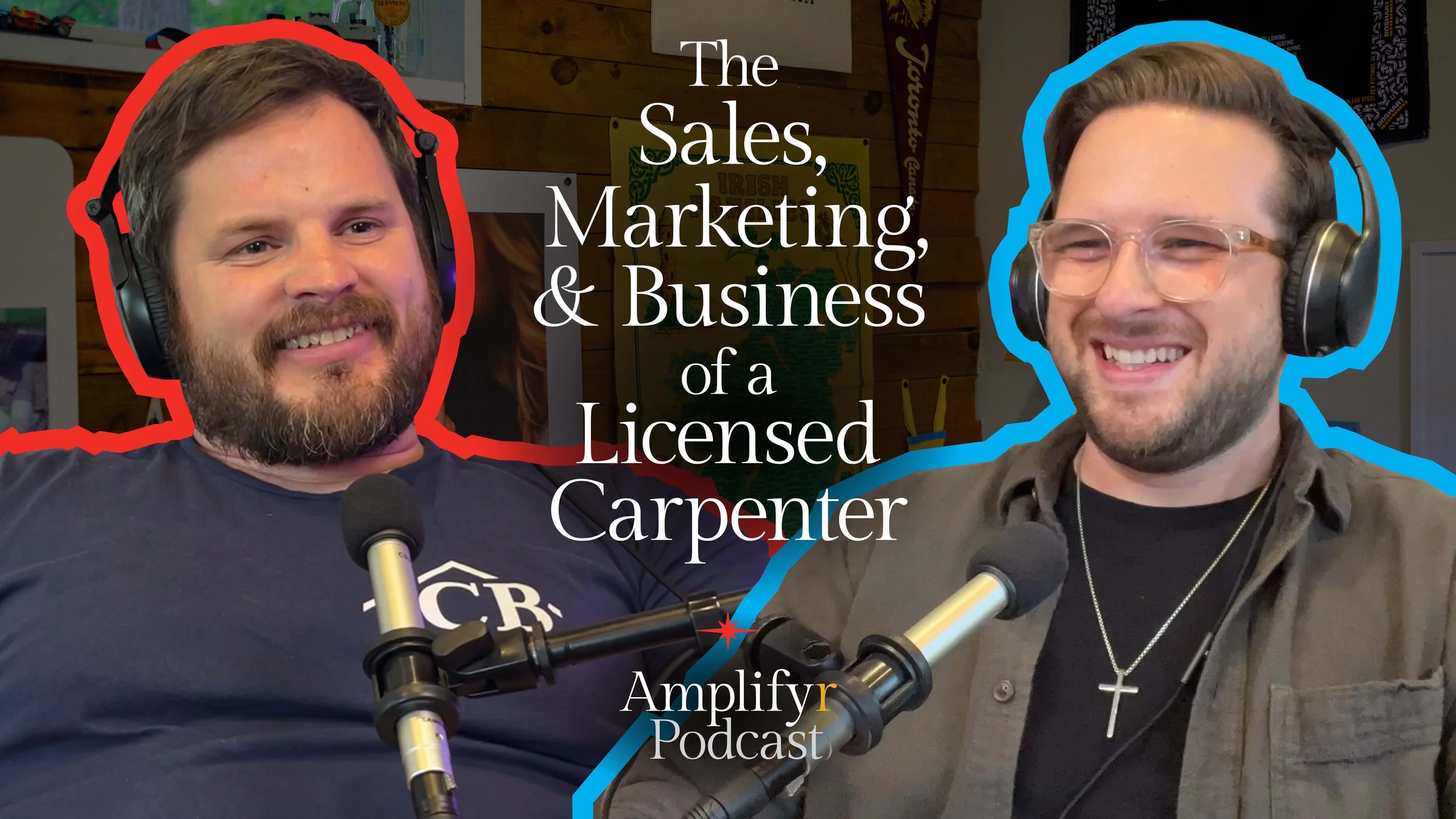 Sales, Marketing &amp; Business of a Licensed Carpenter •&nbsp;Amplifyr Podcast • Christian Bender