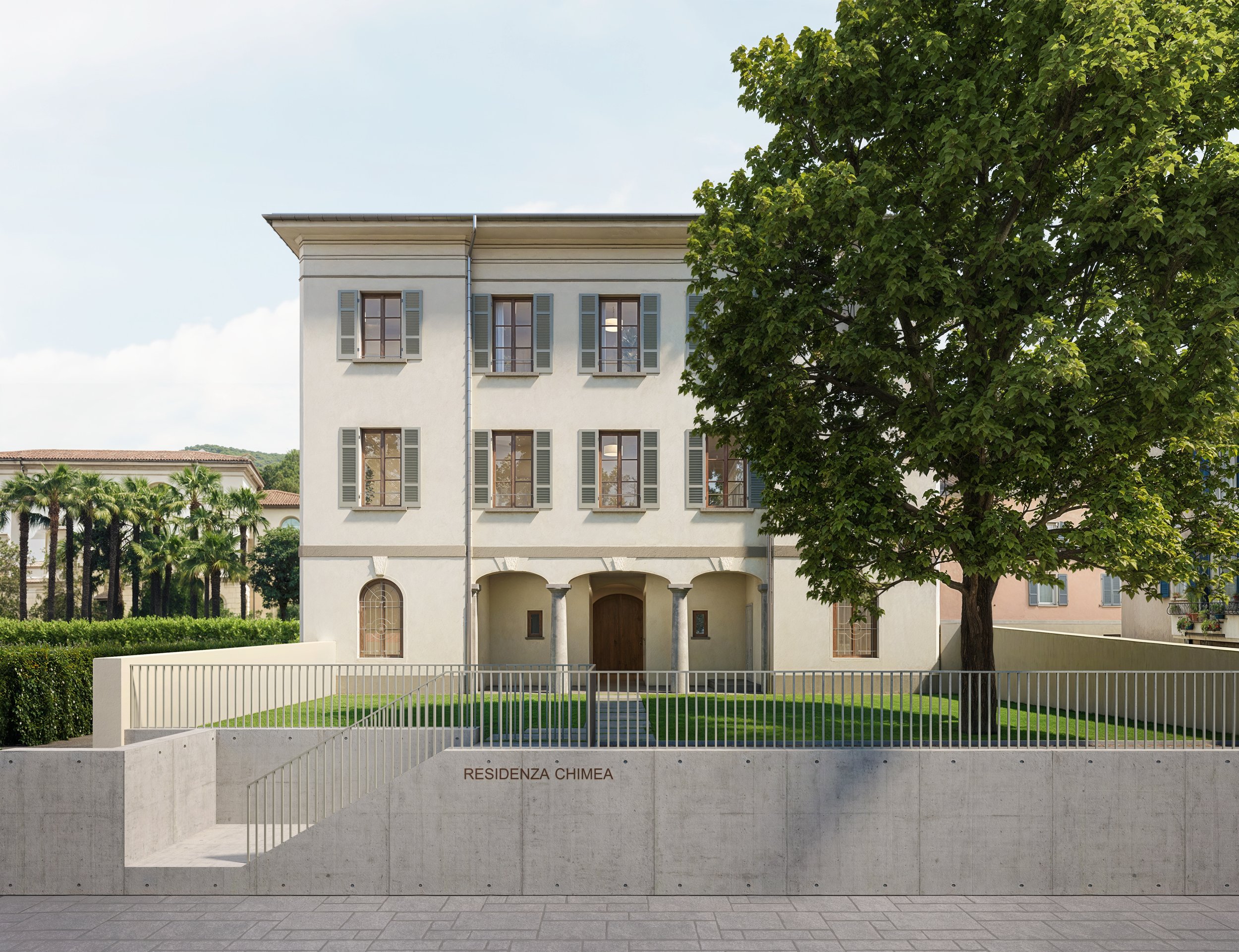 Ampio e luminoso 2.5 locali in villa storica