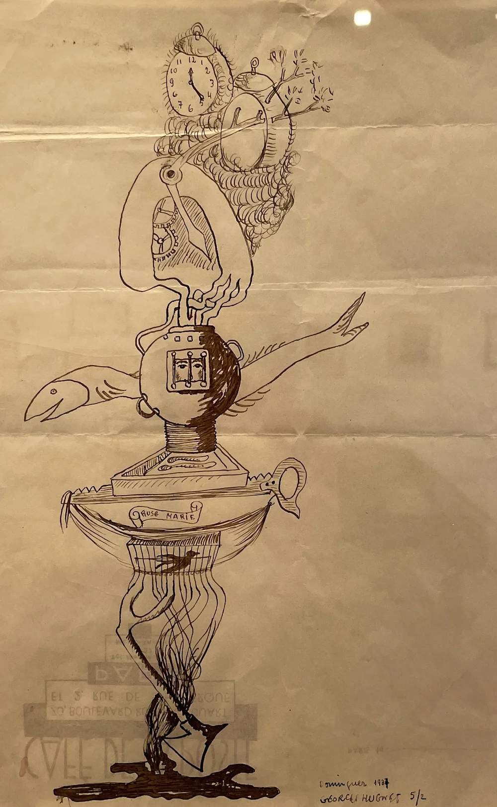 Cadavre exquis, 1937