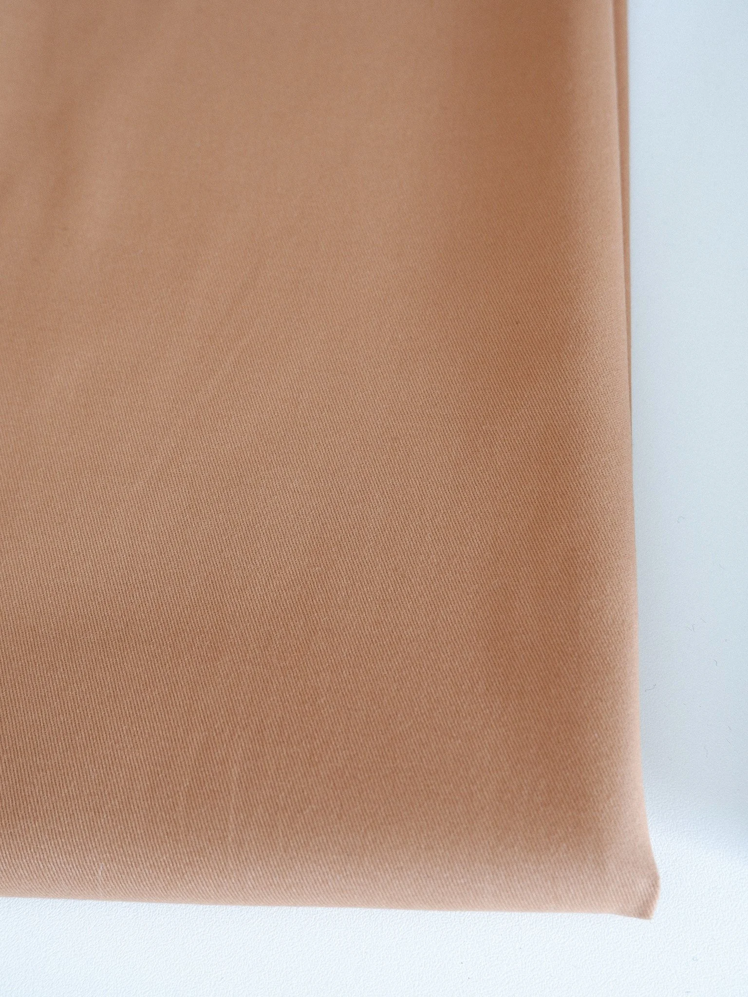 Sergé de coton souple ♡ Caramel