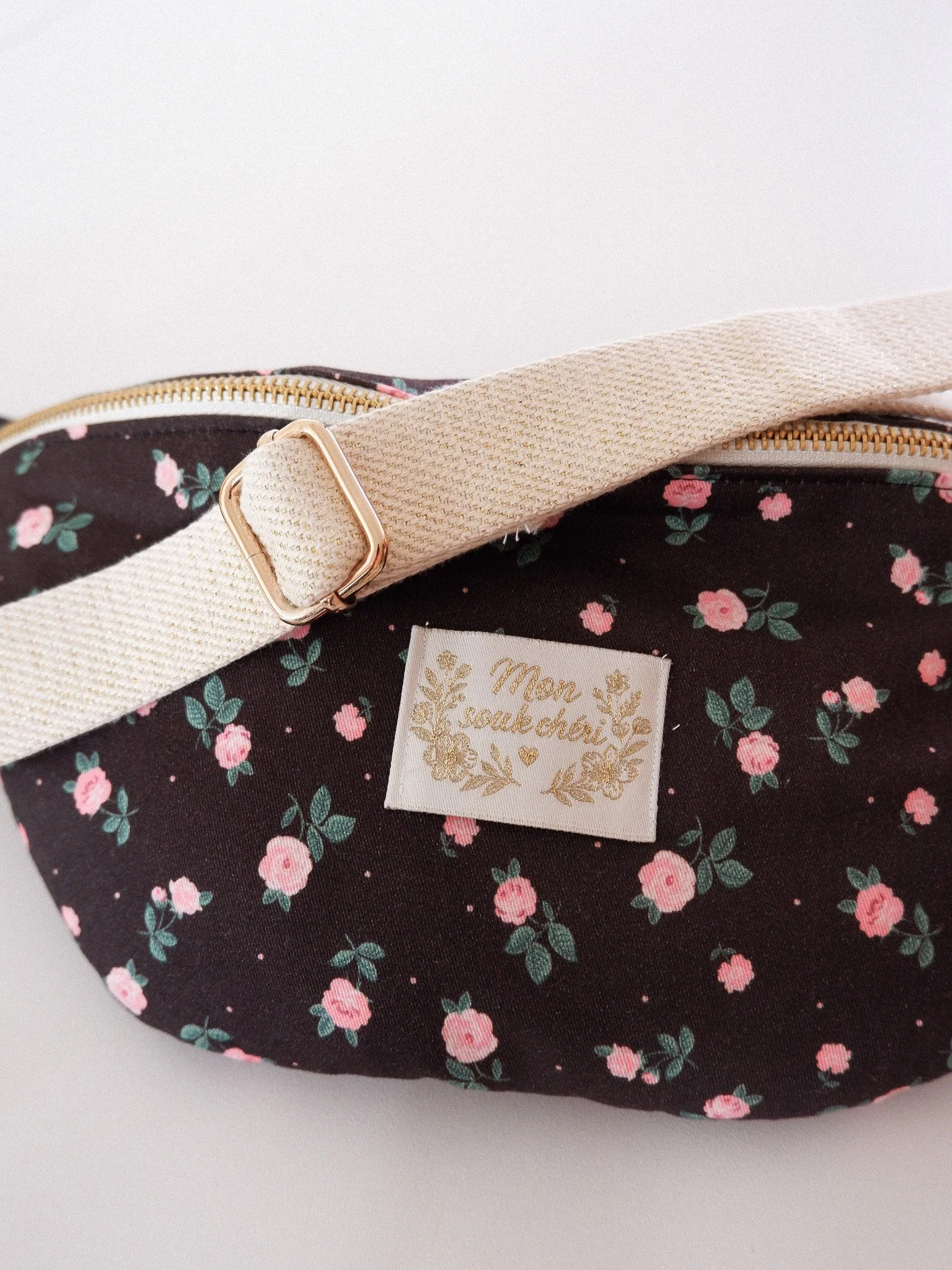 Ruban rigide lurex doré ♡ 3CM