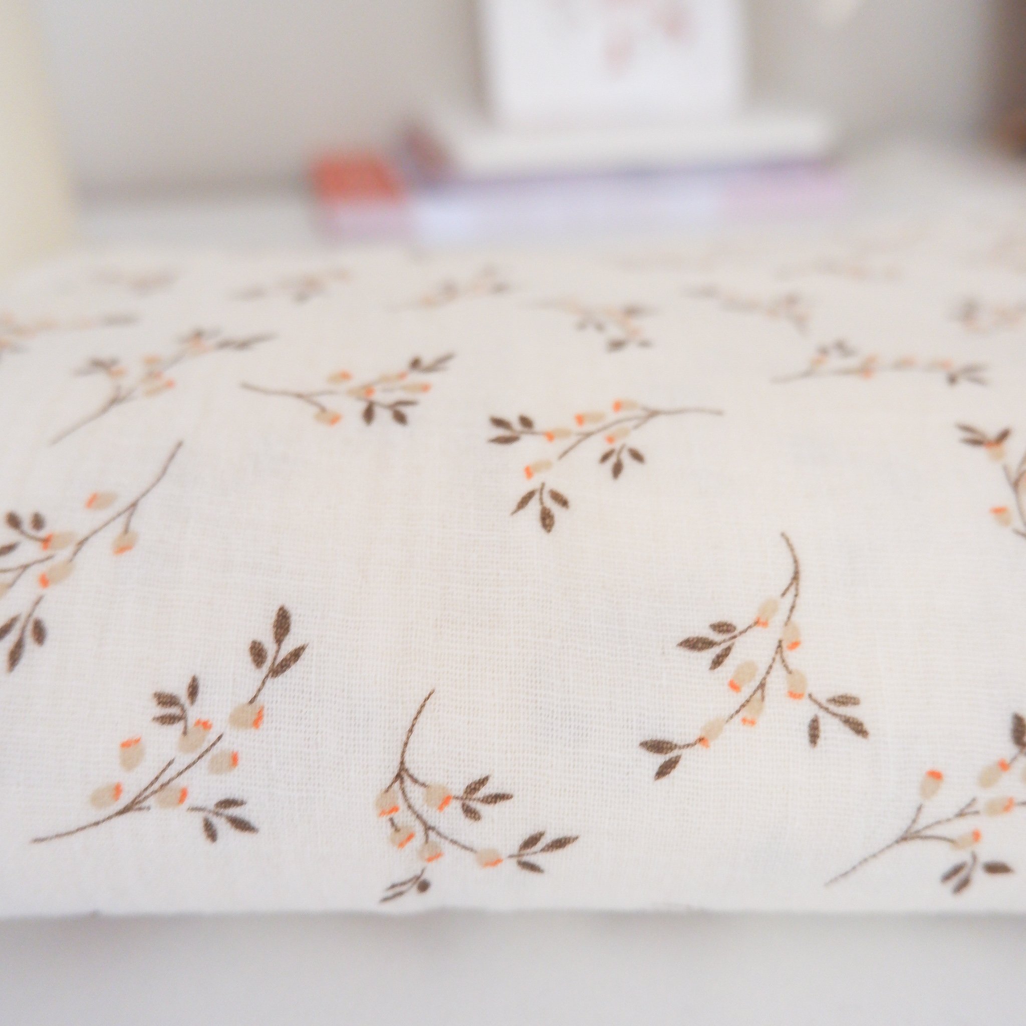 Double gaze bio imprimée GOTS tissu au mètre www.jolieboho.com