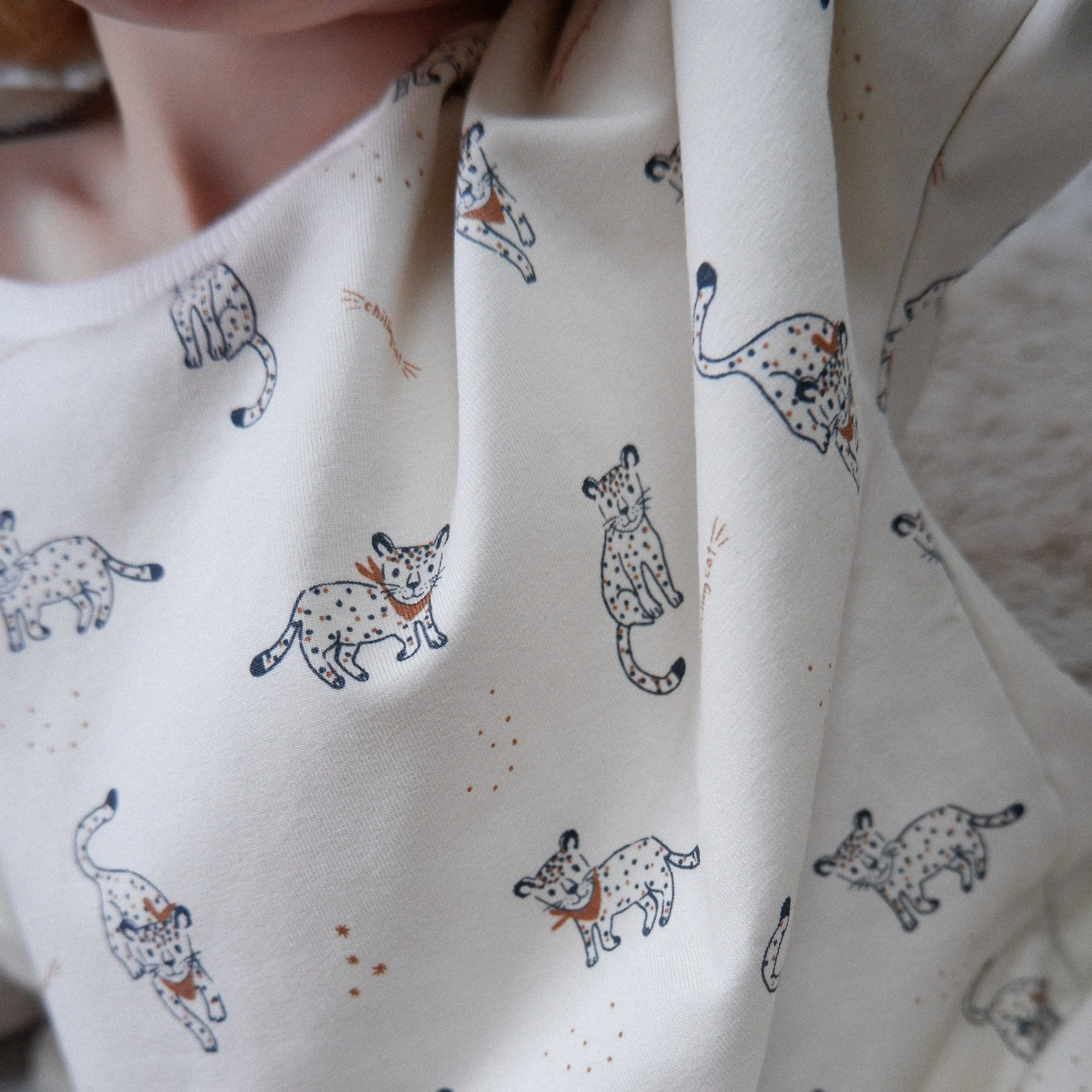 Jersey de coton biologique Léo Motif exclusif Joli·e Boho (copie)