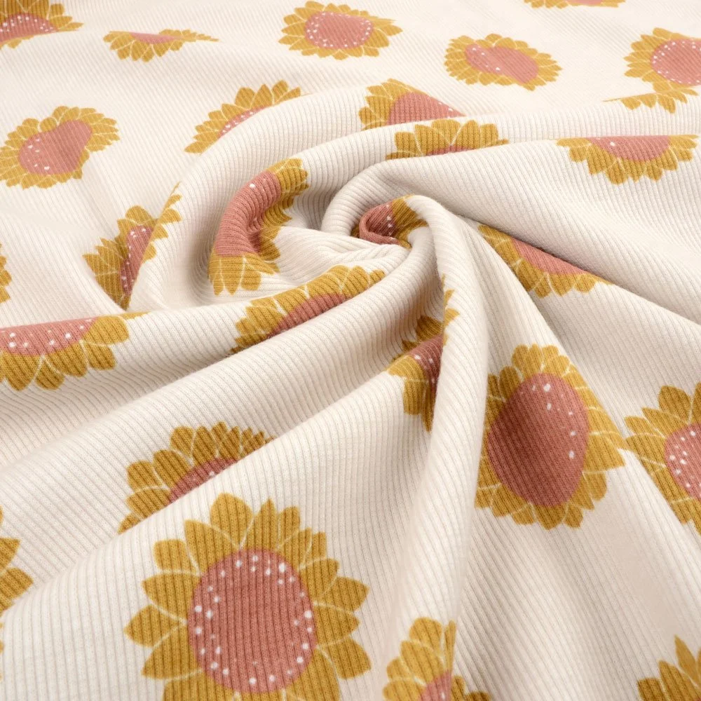 Sunflower ribbed Tissu jersey cotele.jpg