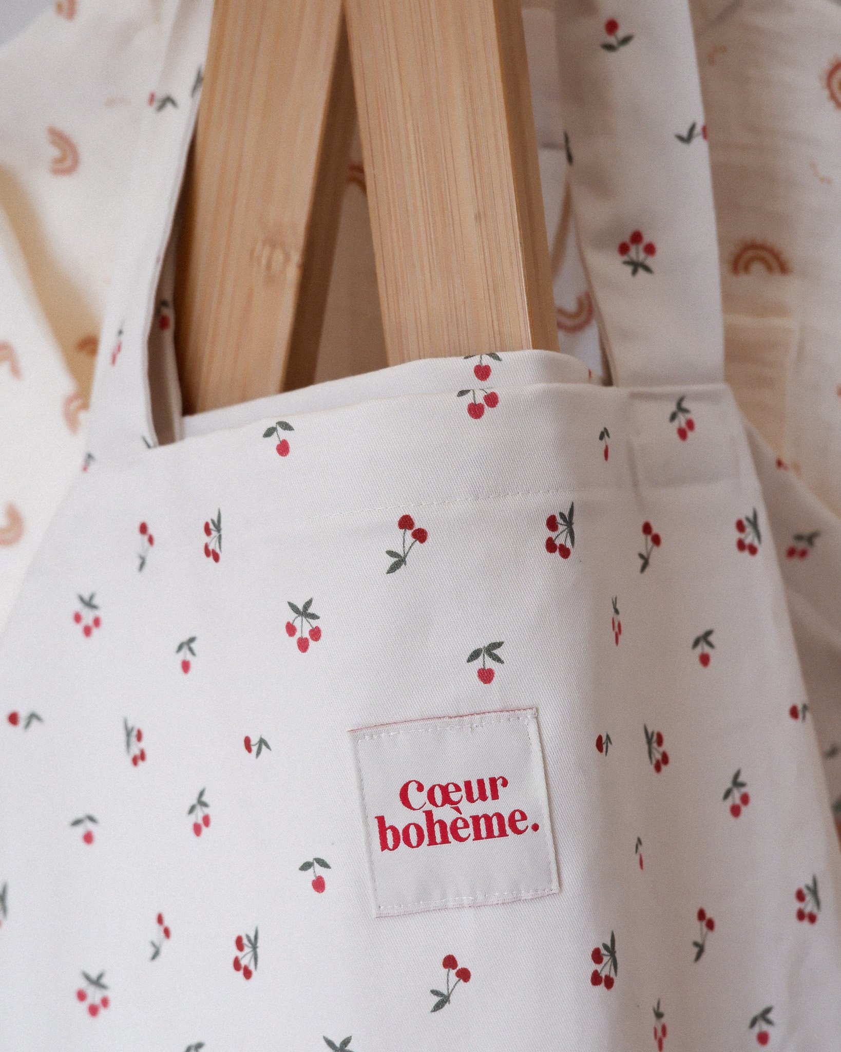 Cherry : gabardine de coton création Jolie Boho ♡