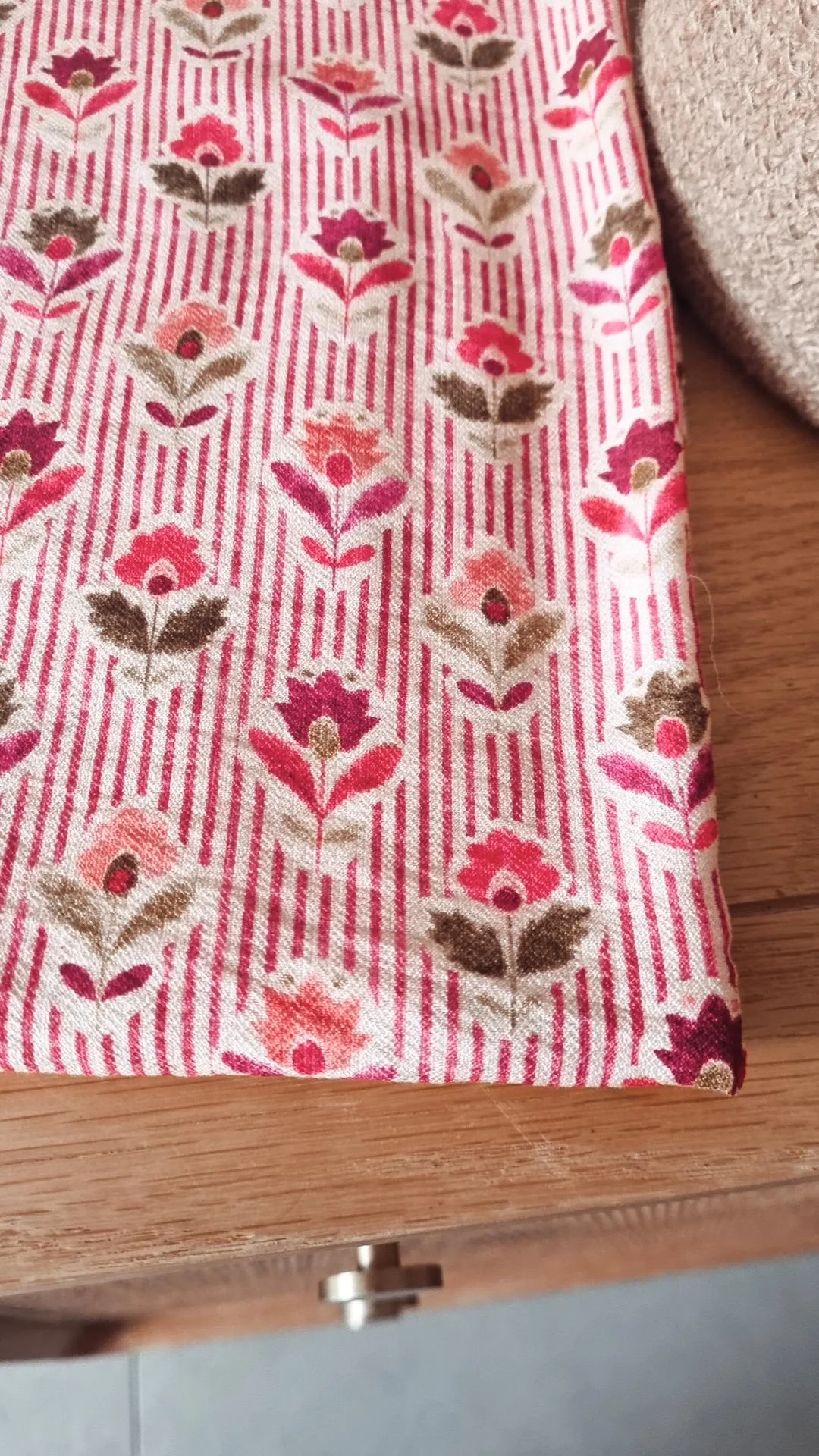 Crêpe de viscose écovéro fleuri ♡ Amore