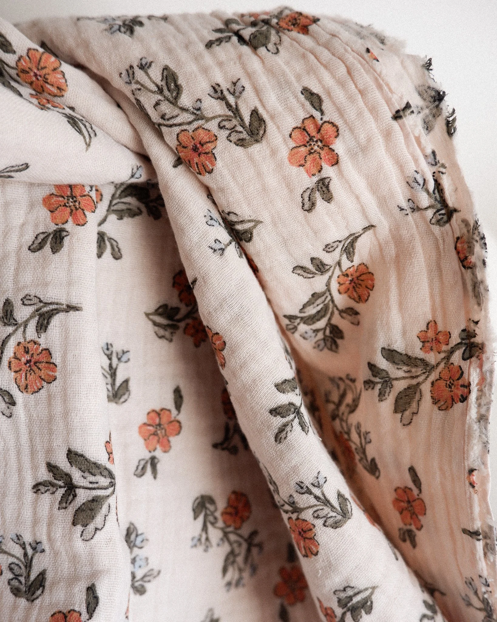 Tissu double gaze Elina ♡