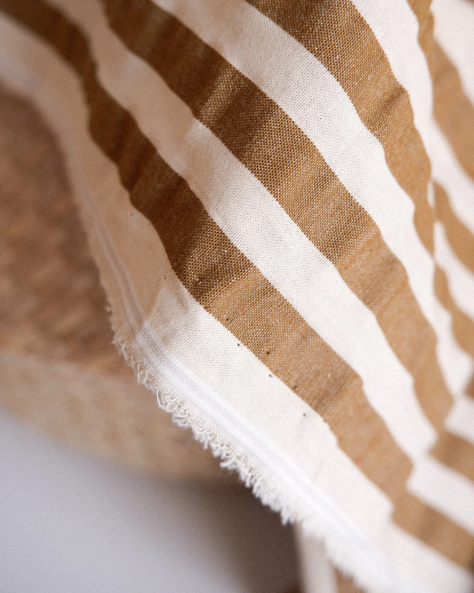Tissu seersucker Havane ♡ Pêche