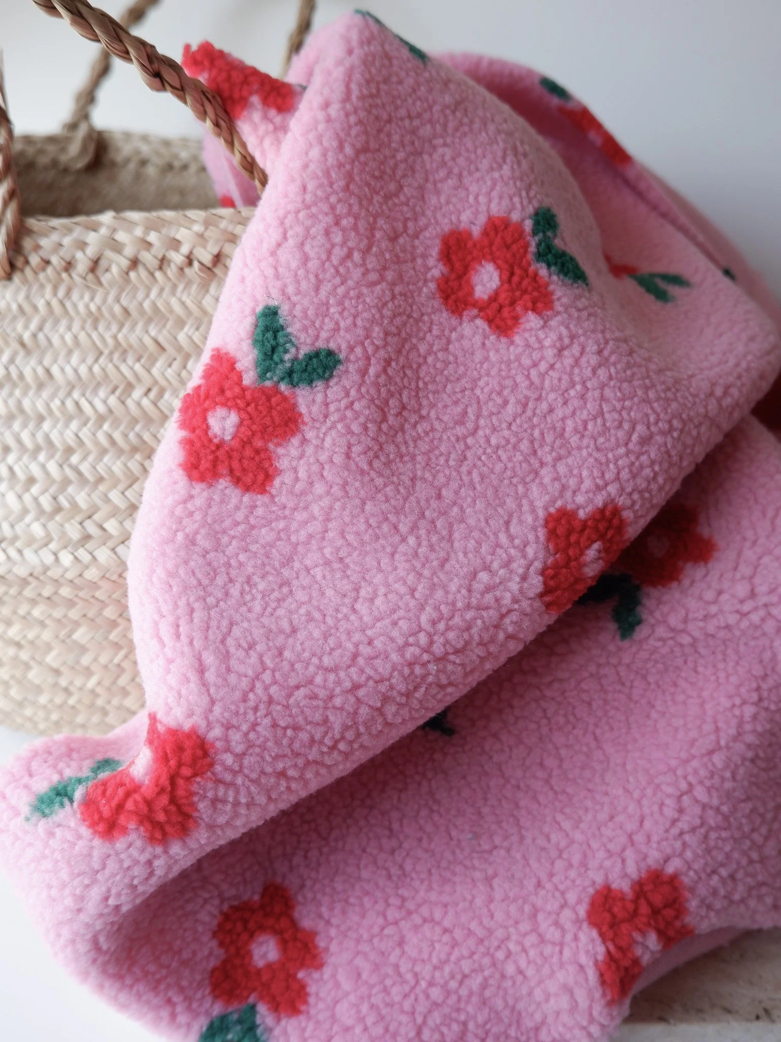 Tissu fausse fourrure Flowers ♡ pepsy (2).jpg