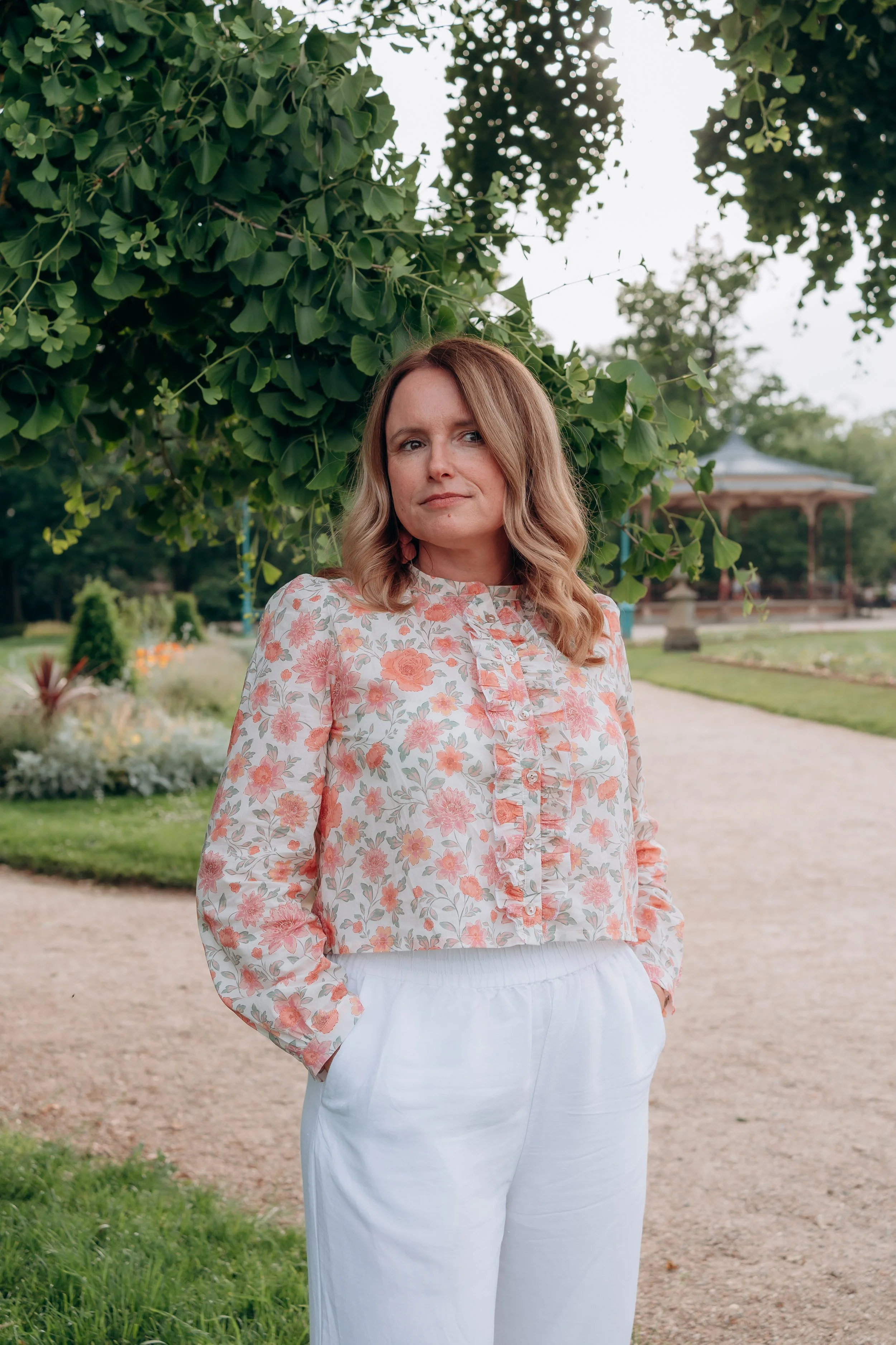 Giulia : voile de coton bio ♡ création Jolie Boho