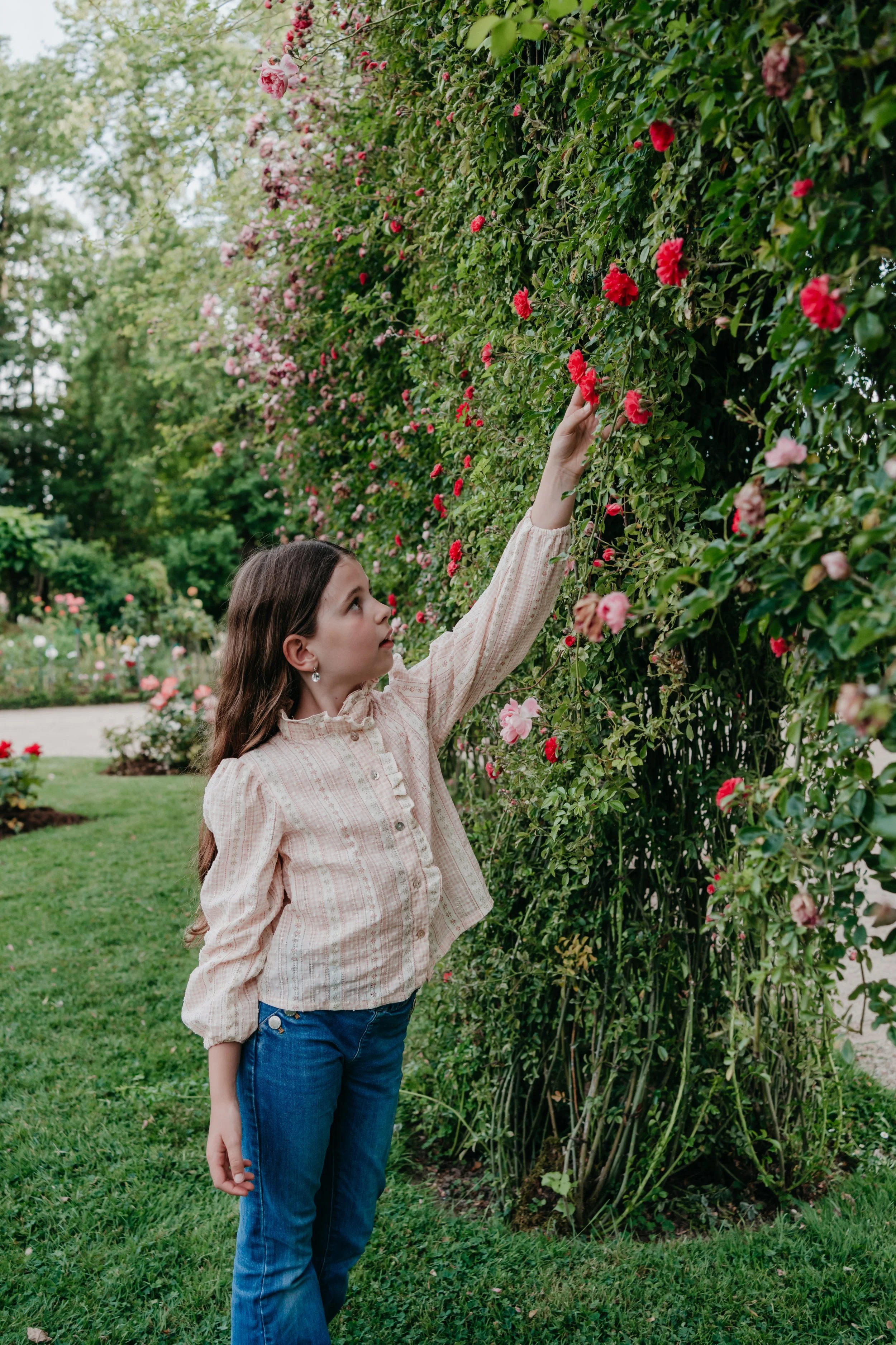 Patron PDF Romy & Lucien ♡ blouse mixte fille garçon création Jolie Boho ♡ de 5 ans à 9/10 ans