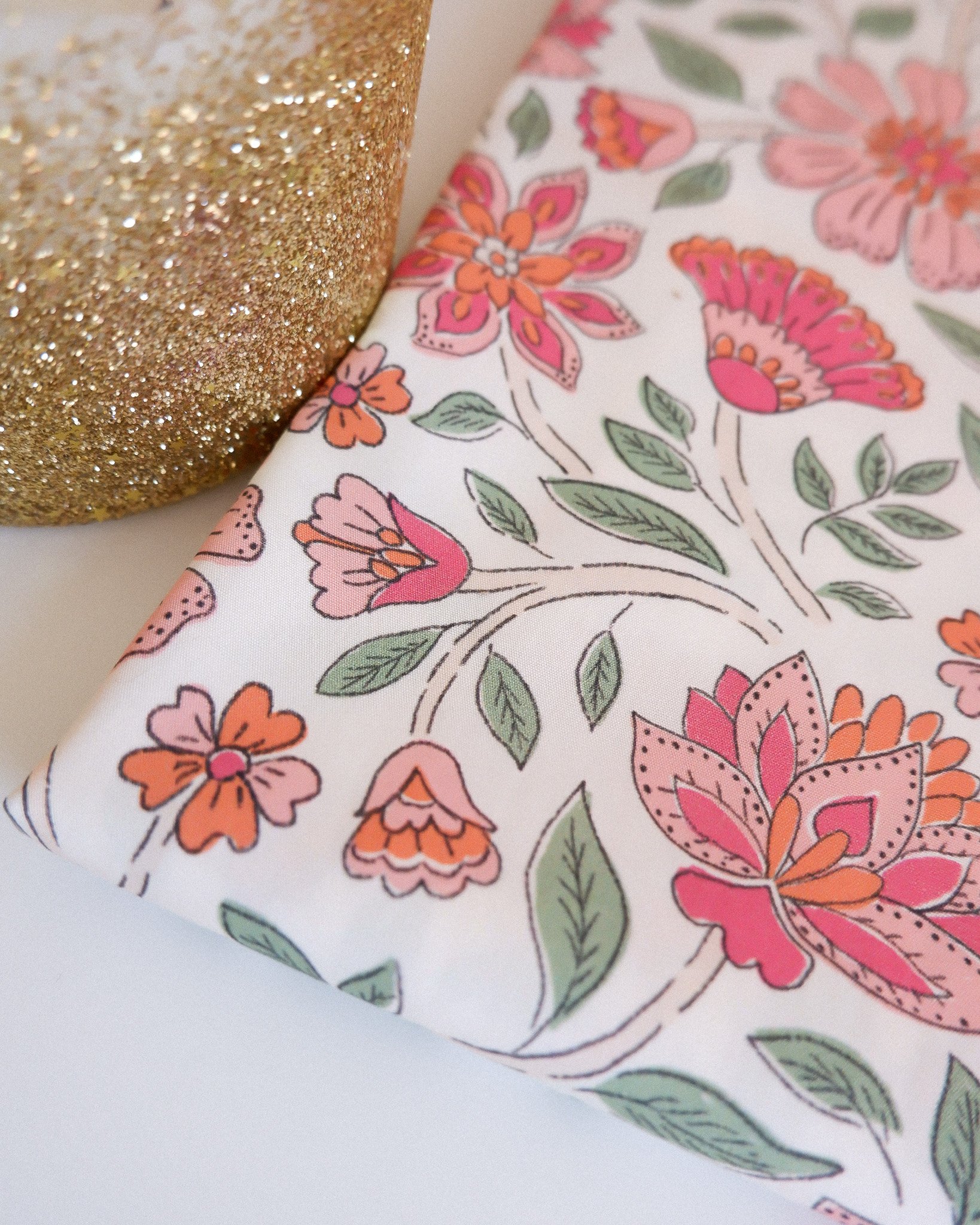 Tissu popeline de coton bio Saara www.jolieboho.com.jpg