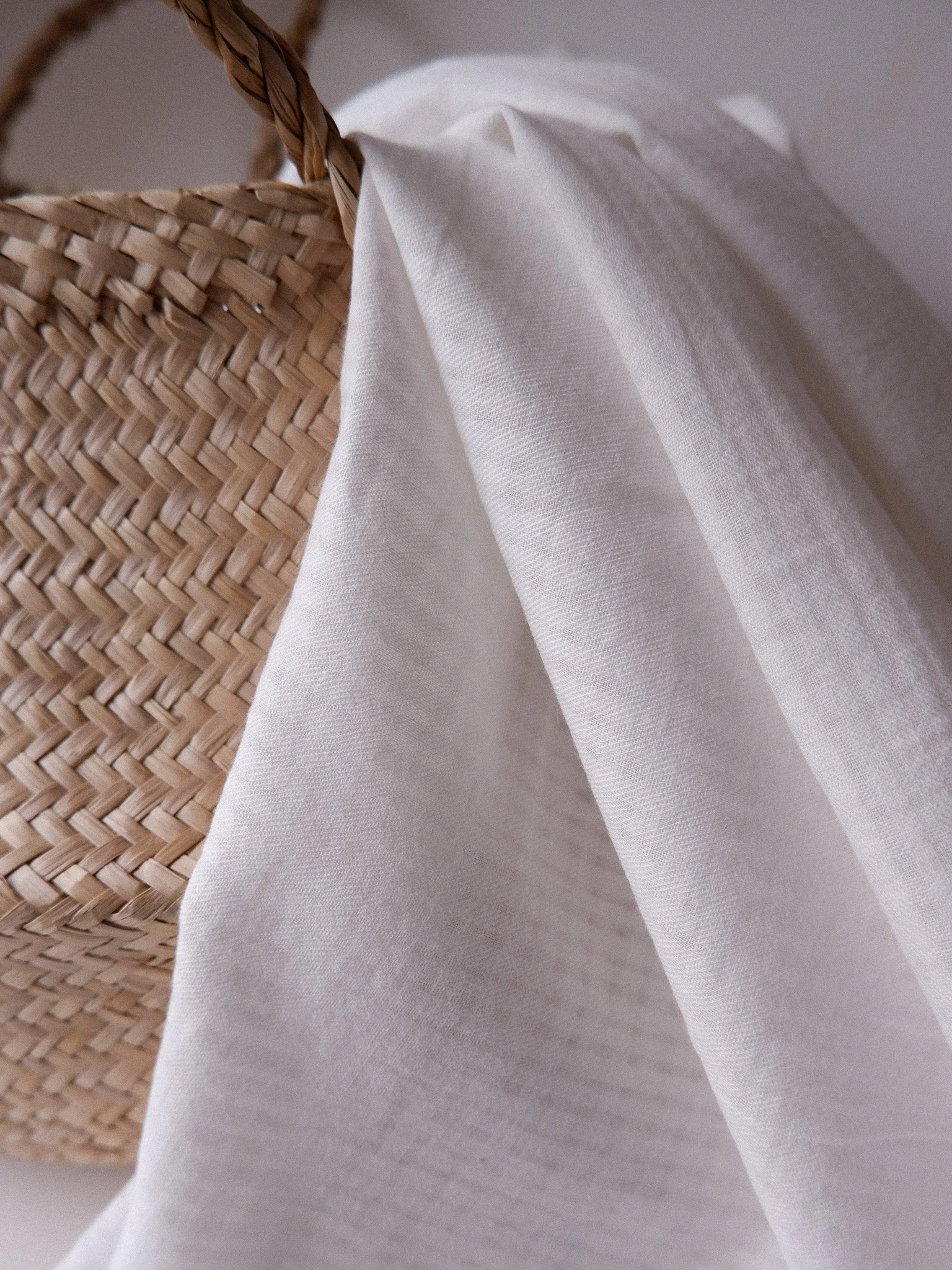 Seersucker blanc milk