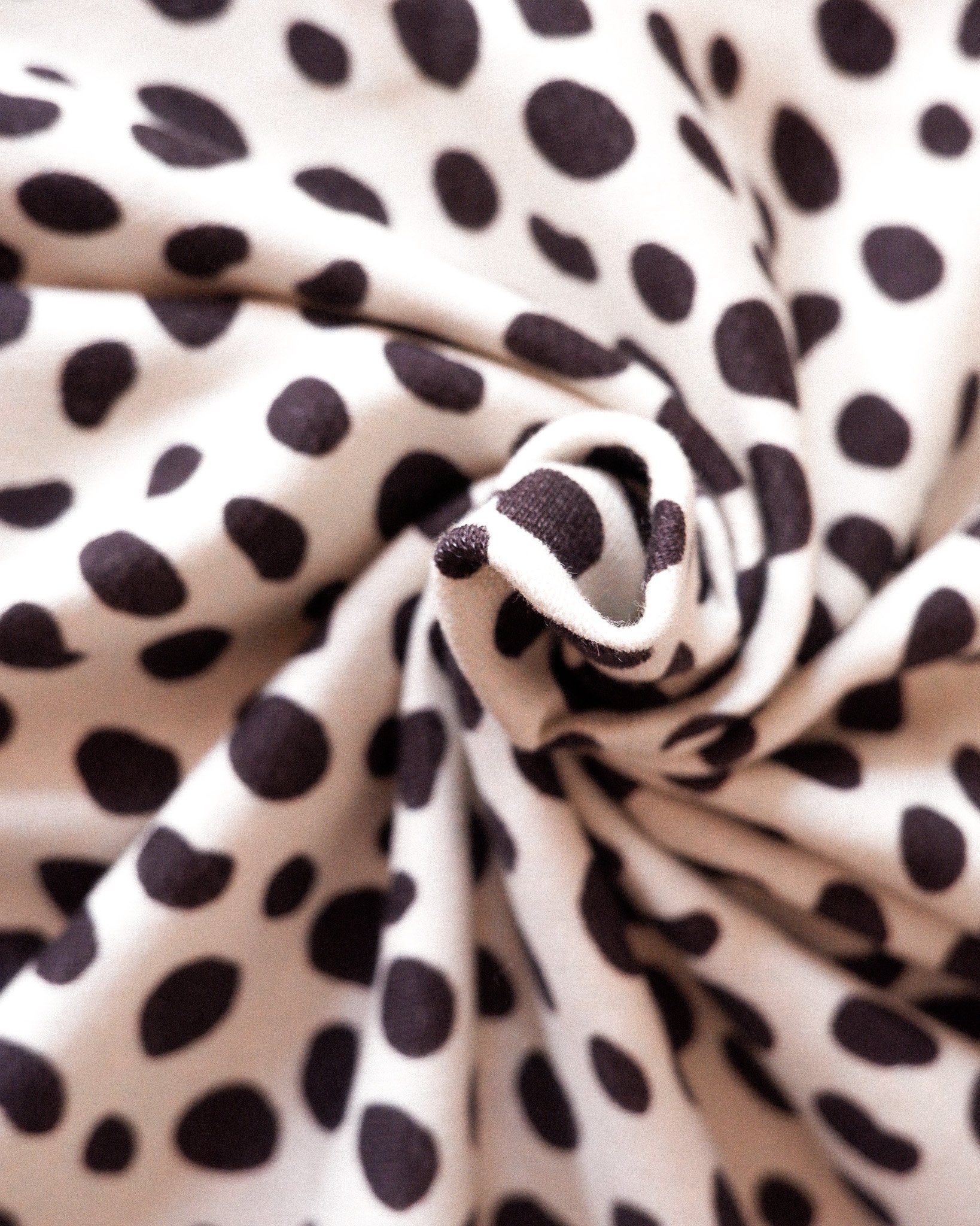 Tissu sweat Wild dots création Jolie Boho ♡