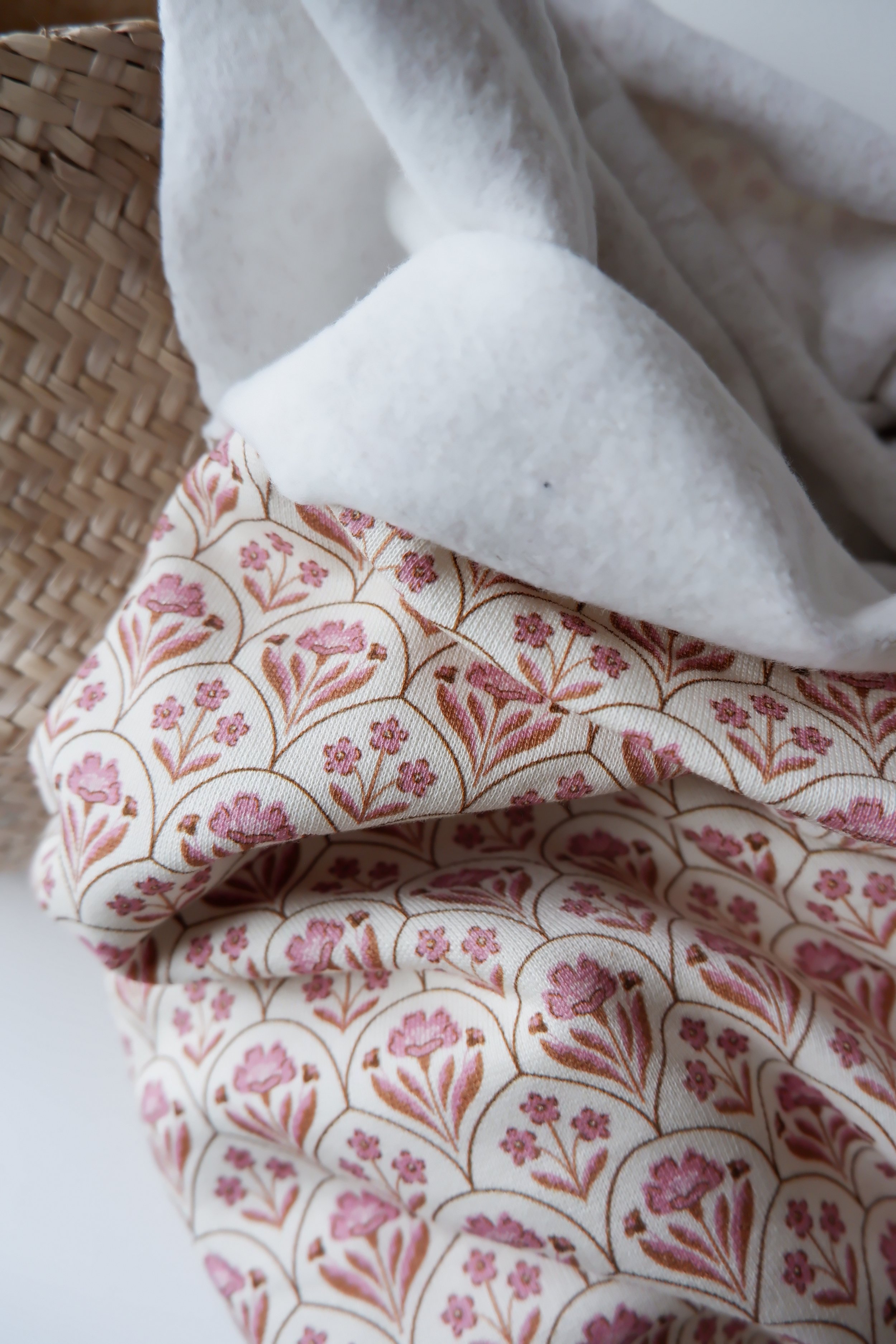 Tissu sweat Indy Boho création Jolie Boho ♡ Coupon de 1,5 M (inédit)