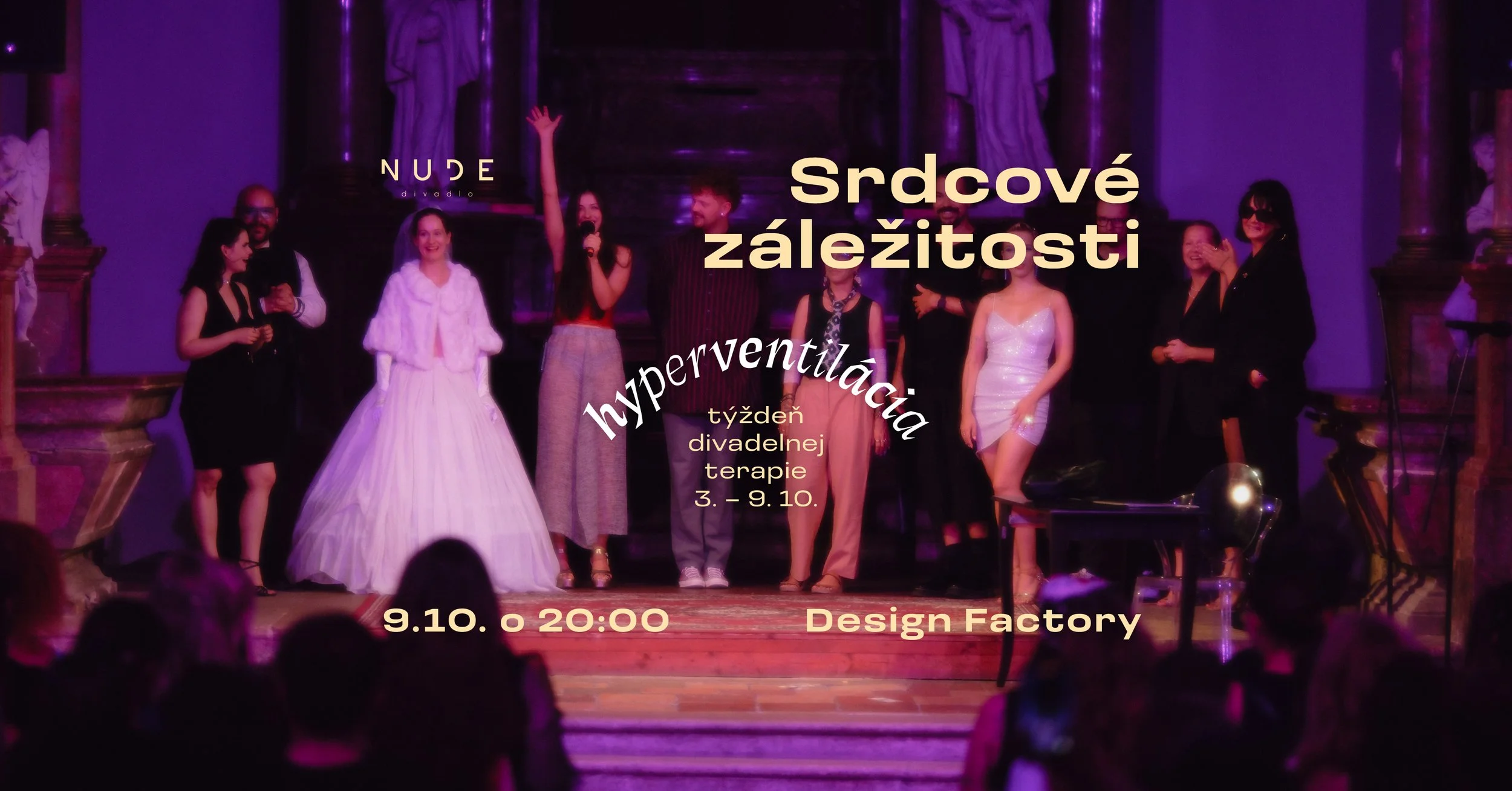 Hyperventilácia: Srdcové záležitosti | Divadlo NUDE
