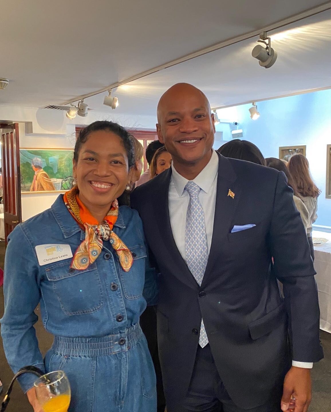 I woke up so happy today because Wes Moore was elected the first Black Governor of the great state of Maryland! Wes is the real deal. He's worked so hard and been so authentic for so long. I am confident he will be a great governor and bring investme