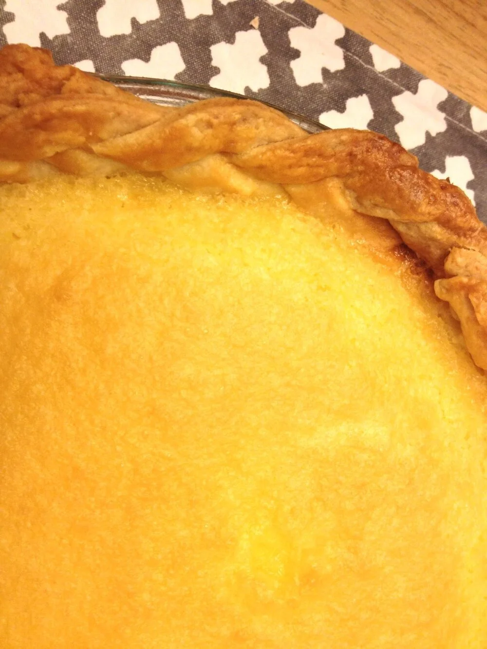 lemon buttermilk pie