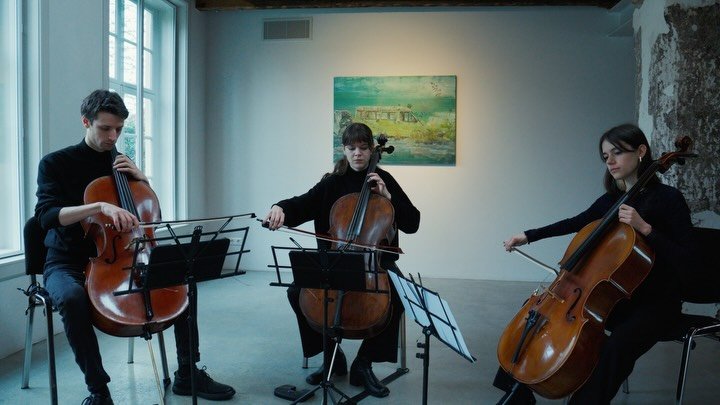 Confluences @cellowerckenzutphen | Three Extracts | performed by @emiliogonella @realsophb @_carolotti #newmusic #chambermusic #cello #contemporaryclassical