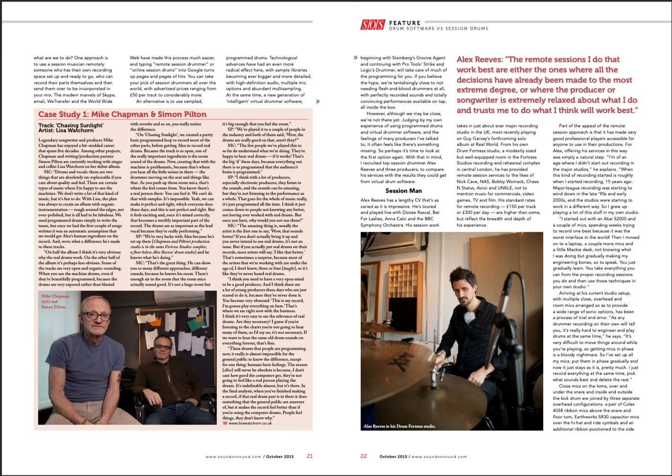 Sound On Sound Man Vs Machine