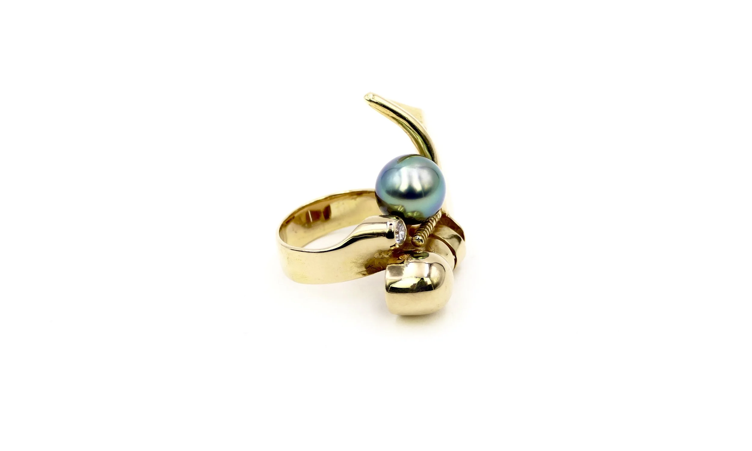 Claude Wesel gold diamond tahiti pearl Model 4267 -2.JPG