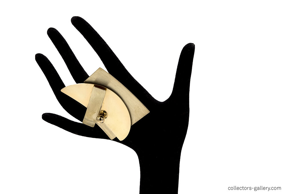 Sophia Vari “Daedalion” Brass Ring