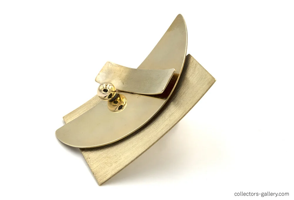 Sophia Vari “Daedalion” Brass Ring designer