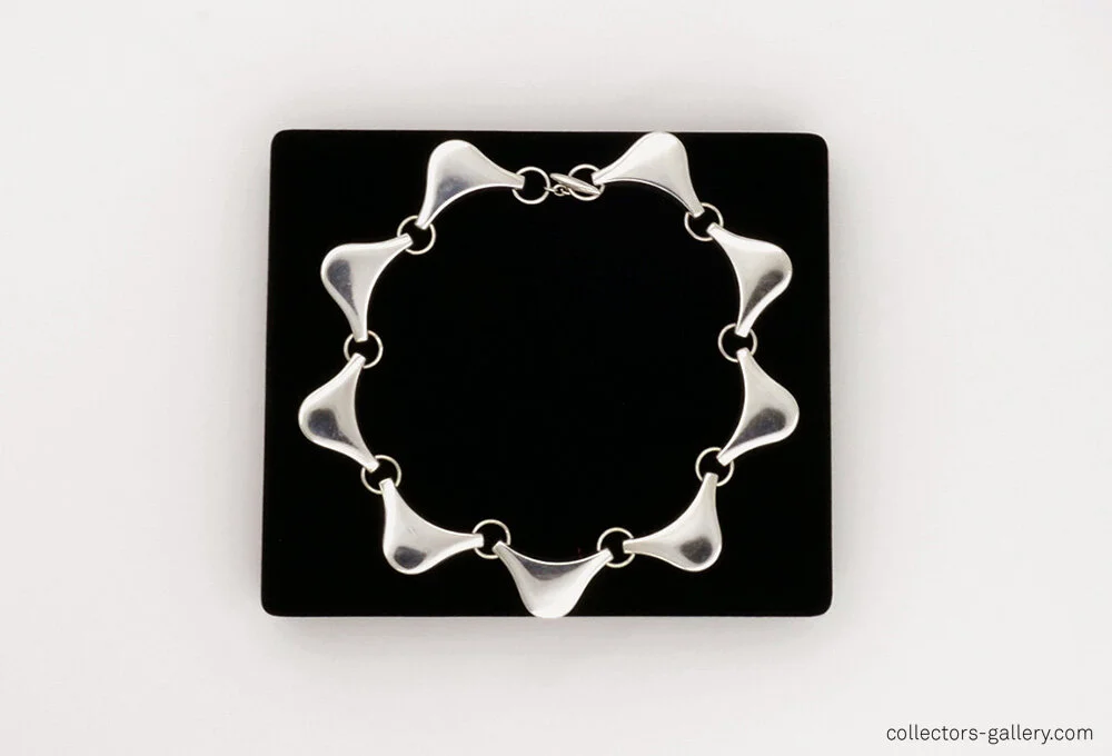 Ibe Dahlquist For Georg Jensen Silver Necklace Model 193