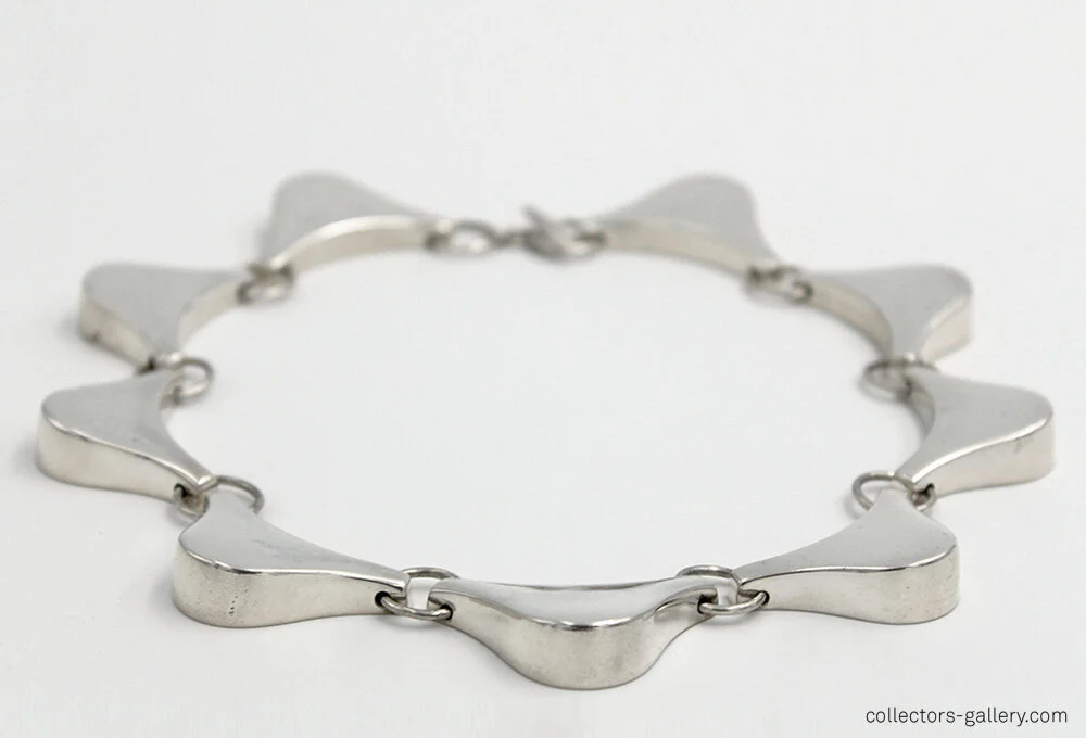 Ibe Dahlquist For Georg Jensen argent collier Modele 193 bijoux