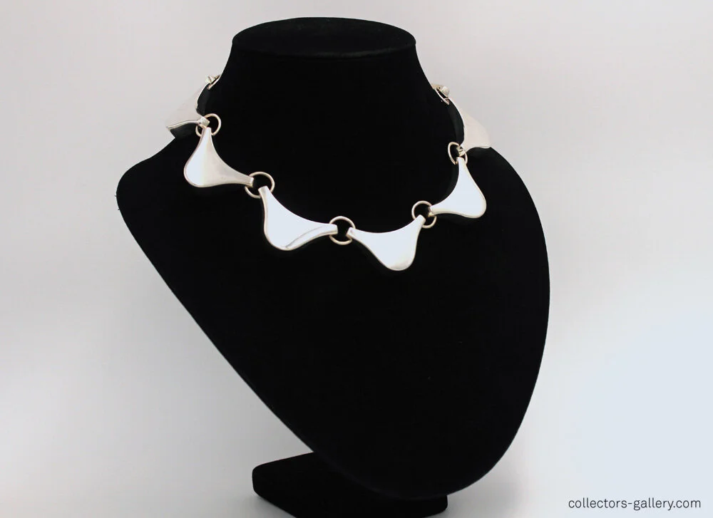 Ibe Dahlquist For Georg Jensen Silver Necklace Model 193