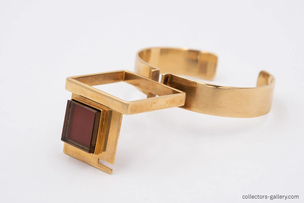 Bent Knudsen Kinetic Gold Cuff Bracelet
