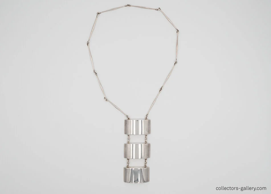 Astrid Fog For Georg Jensen Silver Pendant 127