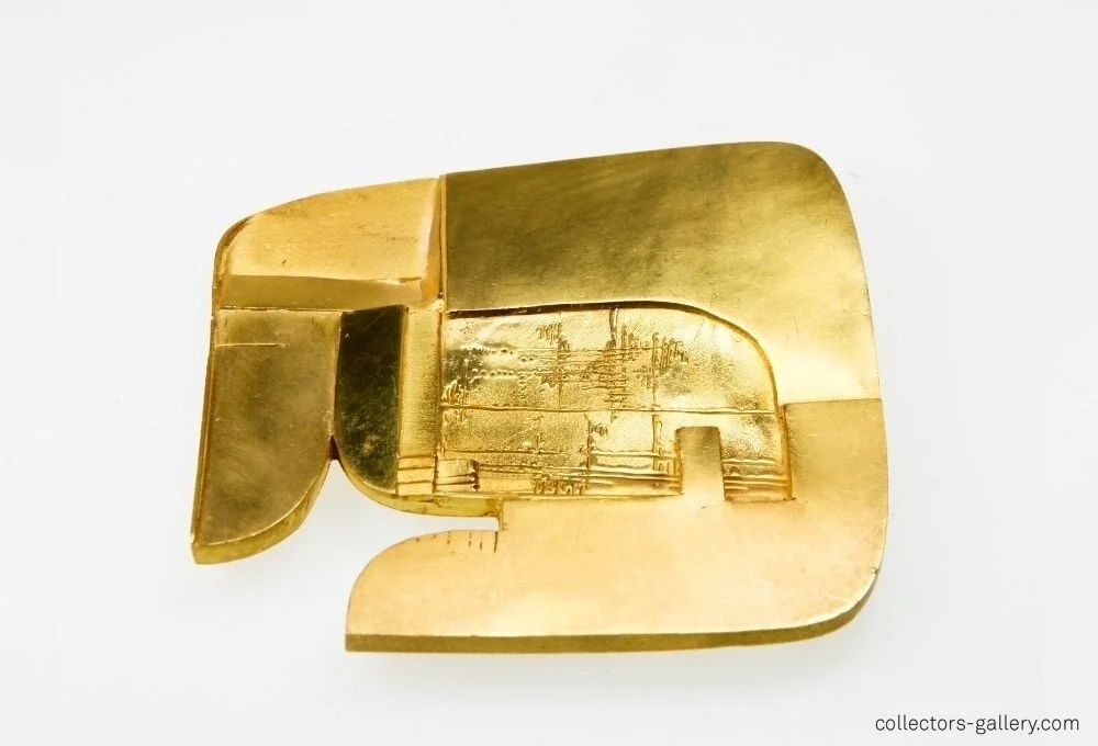 Bernard François Gold Brooch Pendant