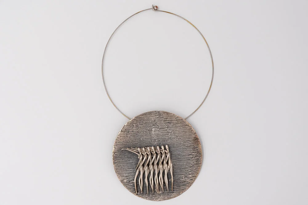 Gabrielle Haardt « Sept Femmes » Silver Pendant