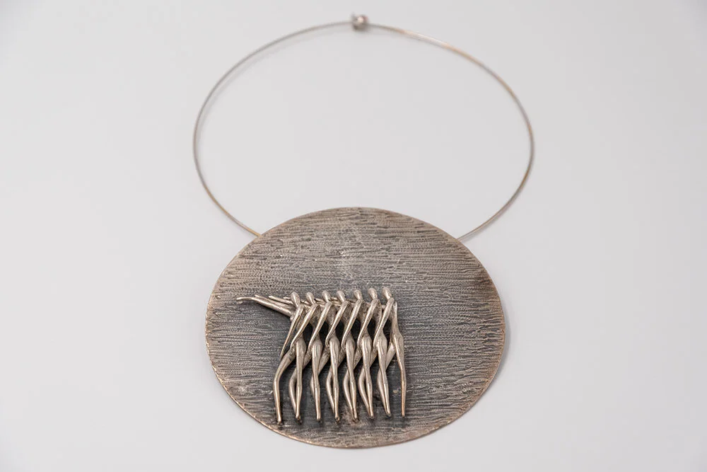 Gabrielle Haardt « Sept Femmes » Silver Pendant