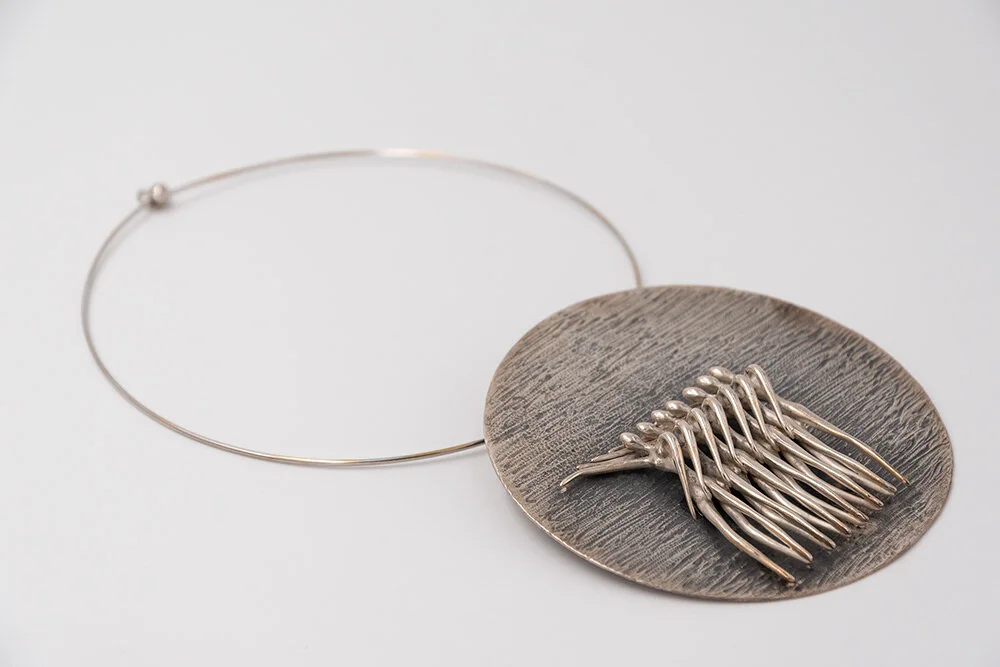 Gabrielle Haardt « Sept Femmes » Silver Pendentif