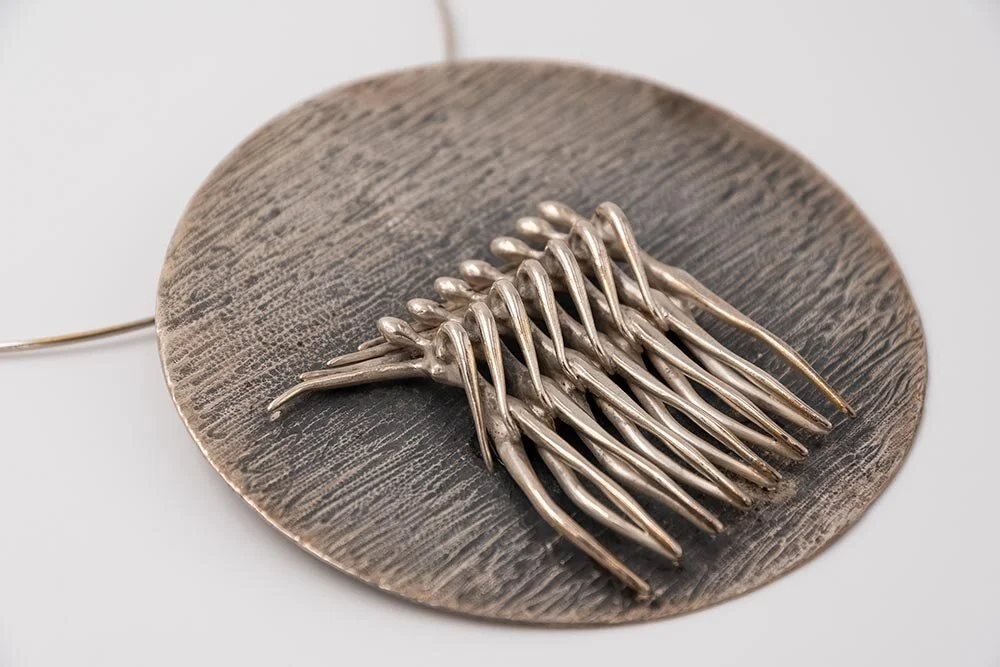 Gabrielle Haardt « Sept Femmes » Silver Pendant jewel