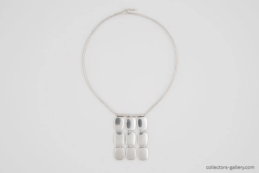 Ibe Dahlquist for Georg Jensen Silver Necklace Model 153