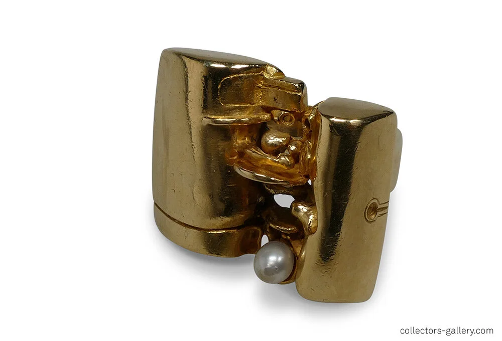 Fernand Demaret Modernist Gold ring