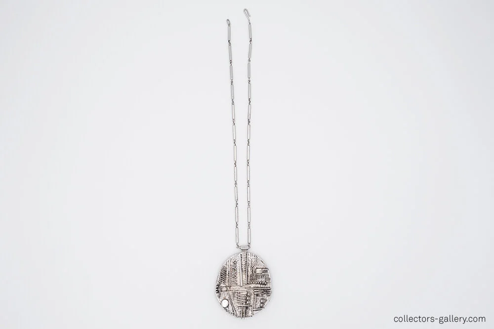 Arnaldo Pomodoro Silver Pendant