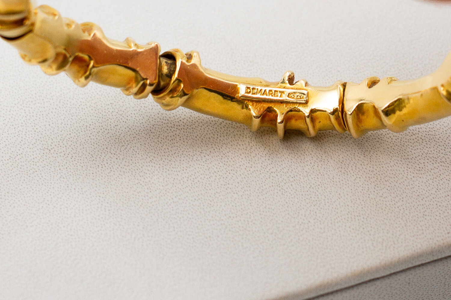 Fernand Demaret Abstract Gold Bracelet — COLLECTORS GALLERY
