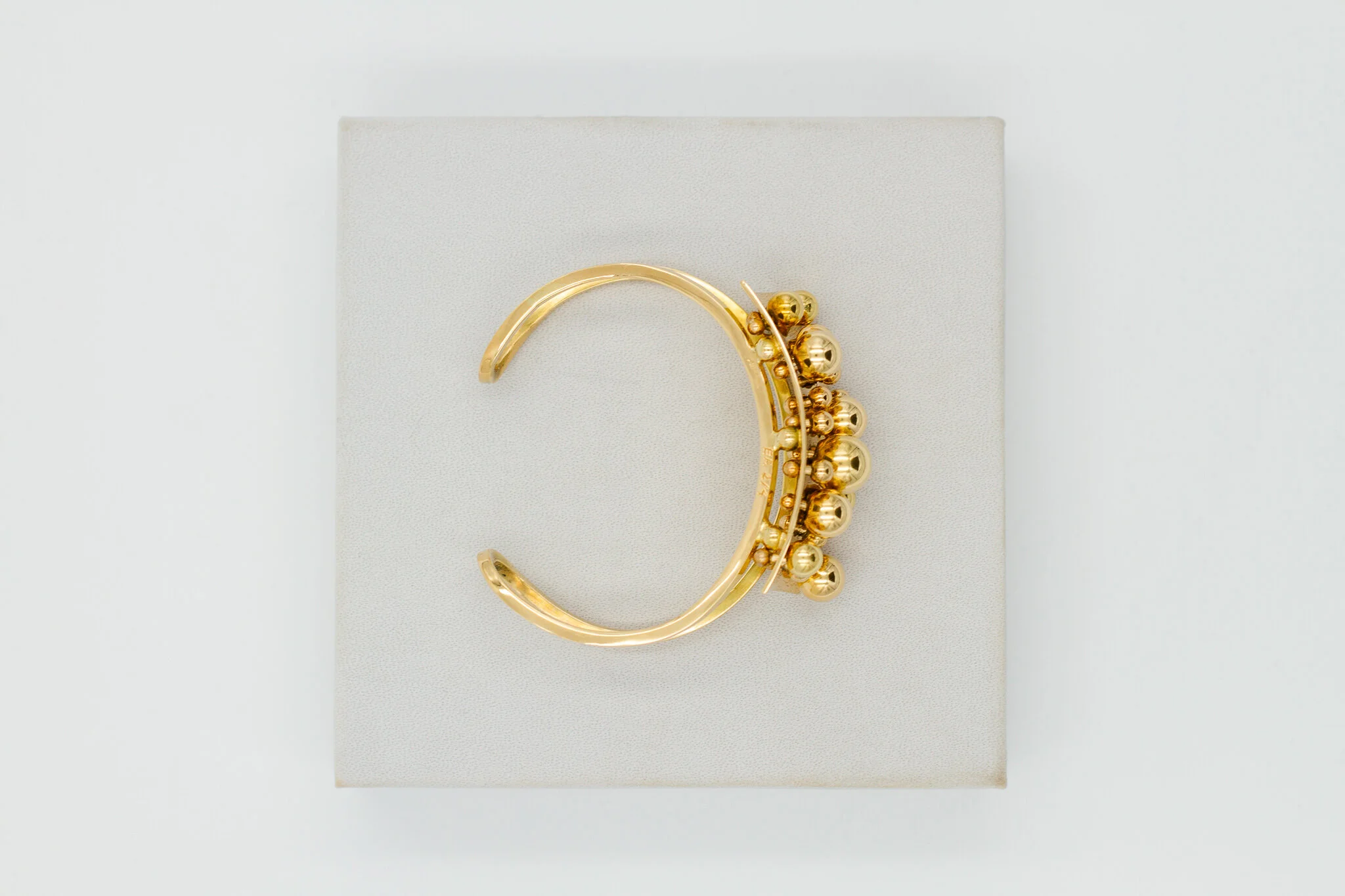 Pol Bury gold Bangle Spheres Collection