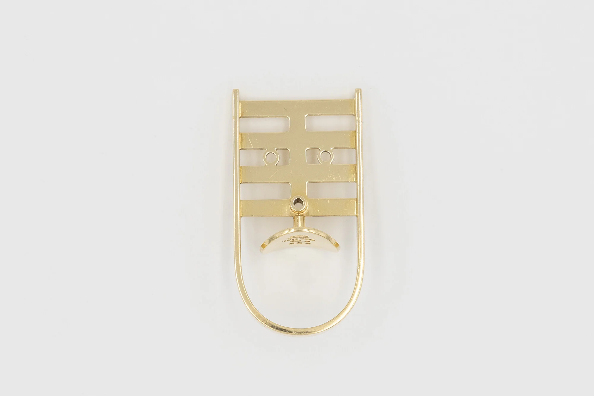Bent Knudsen sculptural gold ring