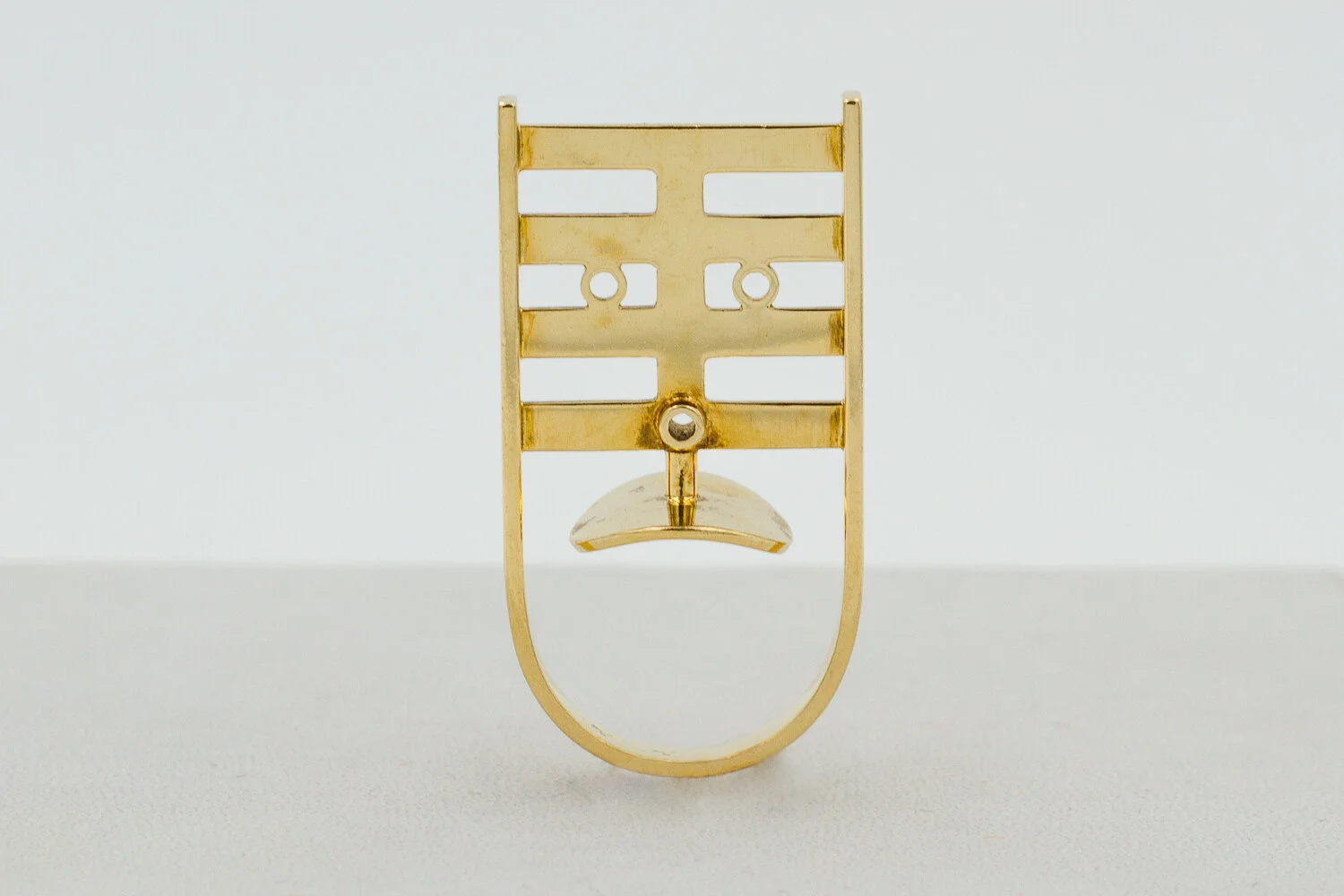 Bent Knudsen sculptural gold ring