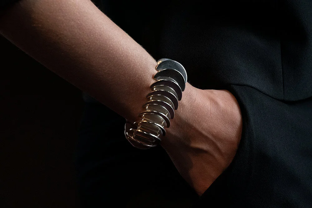 Astrid Fog For Georg Jensen Silver Bracelet