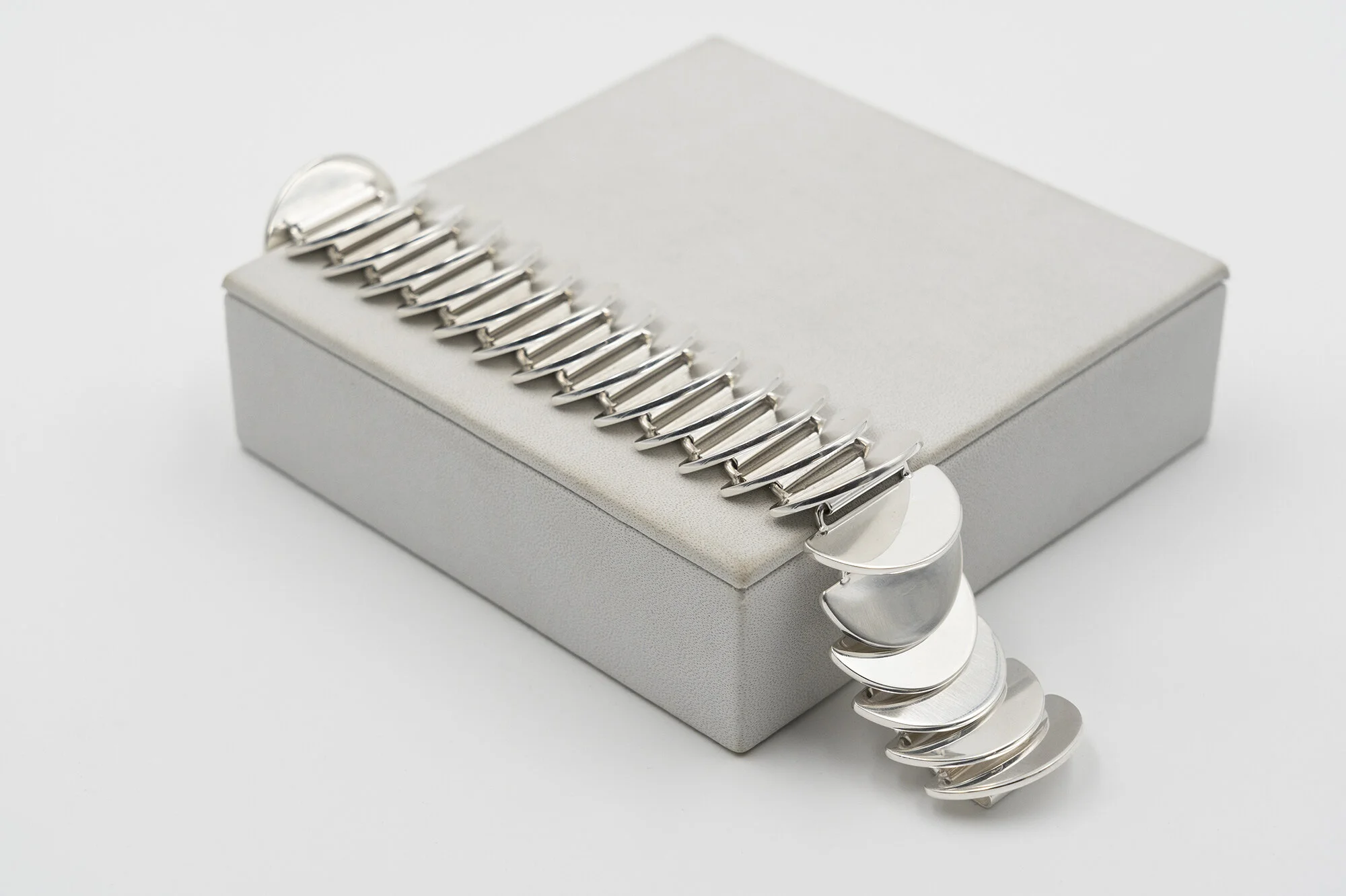 Astrid Fog For Georg Jensen Silver Bracelet