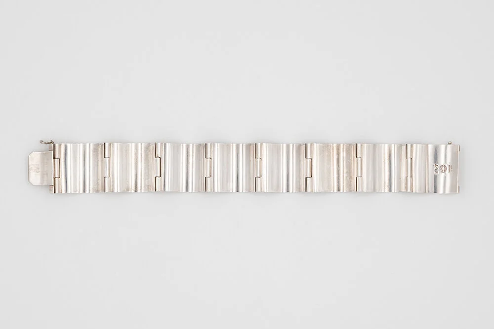 Nana Ditzel for Georg Jensen Vintage argent Bracelet "Surf"